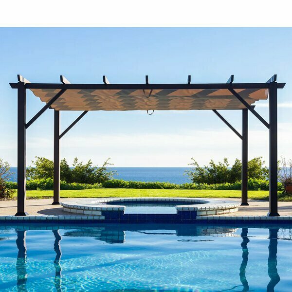 Paragon 12' x 16' Modena Faux Wood Pergola 624PR316ESPG